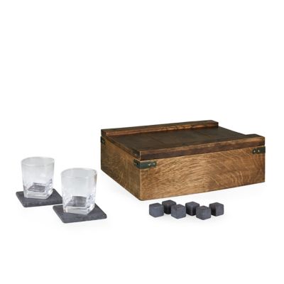 Image showing  Whiskey Box Gift Set, Oak