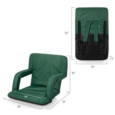 Image showing 8 th Oniva Ventura Portable Reclining Stadium Seat