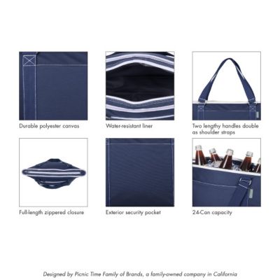 Image showing  24-Can Topanga Cooler Tote Bag