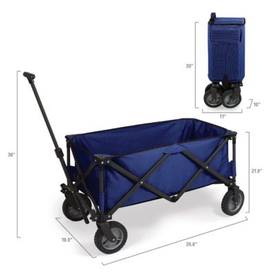Image showing  Adventure Wagon Portable Utility Wagon, Navy Blue