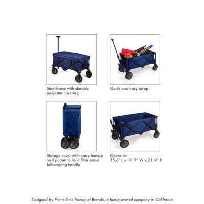 Image showing 5 th Oniva Adventure Wagon Portable Utility Wagon, Navy Blue