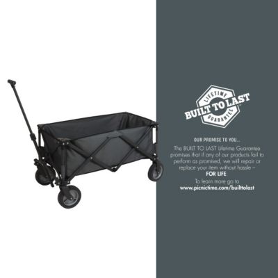 Image showing  225 lb. Capacity Adventure Wagon Portable Utility Wagon, Dark Gray