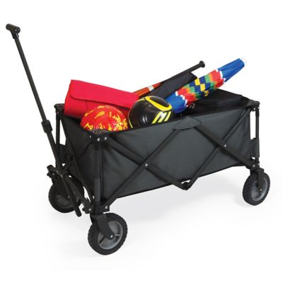 Image showing  225 lb. Capacity Adventure Wagon Portable Utility Wagon, Dark Gray