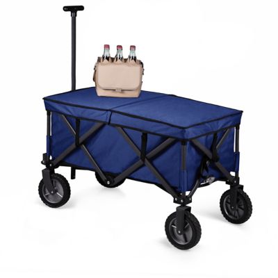 Image showing  60-Can Adventure Wagon Elite Portable Utility Wagon with Table and Liner