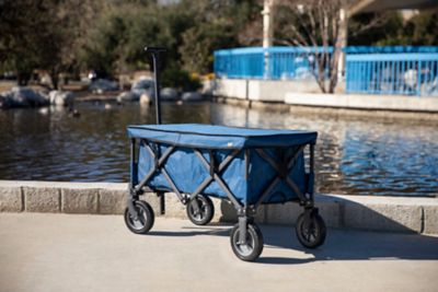 Image showing 7 th Oniva 60-Can Adventure Wagon Elite Portable Utility Wagon with Table and Liner