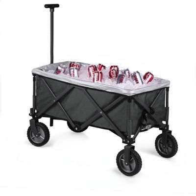 Image showing  60-Can Adventure Wagon Elite Portable Utility Wagon with Table and Liner