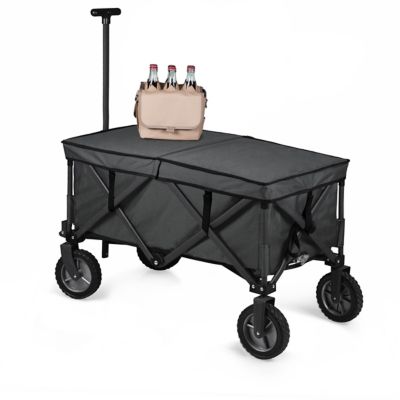 Image showing  60-Can Adventure Wagon Elite Portable Utility Wagon with Table and Liner