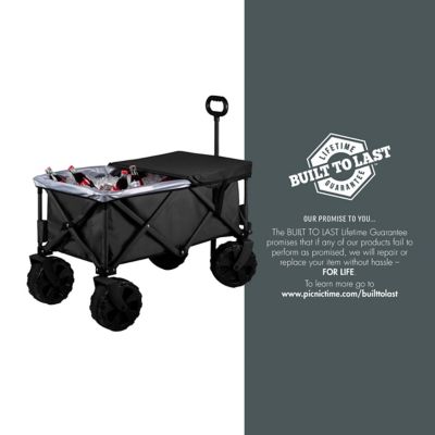 Image showing 6 th Oniva 3.5 cu. ft. Adventure Wagon Elite All-Terrain Portable Utility Wagon