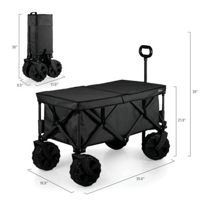 Image showing 8 th Oniva 3.5 cu. ft. Adventure Wagon Elite All-Terrain Portable Utility Wagon