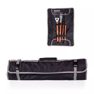 Image showing  3-Piece BBQ Tote and Grill Set