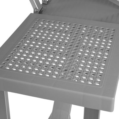Image showing 5 th Oniva Aluminum Portable Picnic Table with Seats