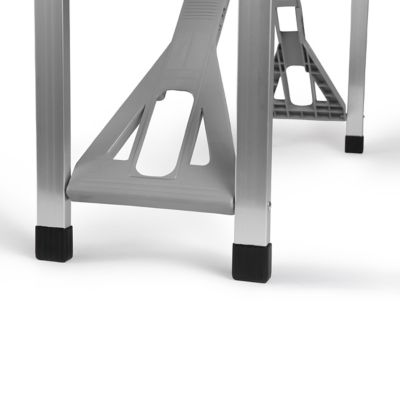 Image showing 6 th Oniva Aluminum Portable Picnic Table with Seats