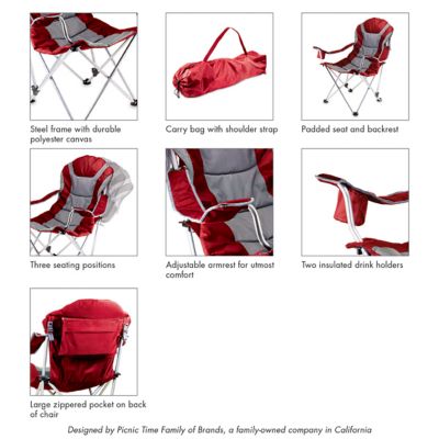 Image showing 8 th Oniva Reclining Camp Chair