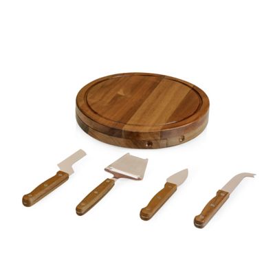 Image showing  Acacia Circo Cheese Cutting Board and Tools Set, 5 pc.