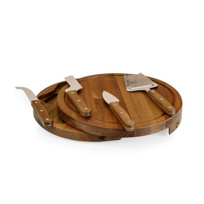 Image showing  Acacia Circo Cheese Cutting Board and Tools Set, 5 pc.