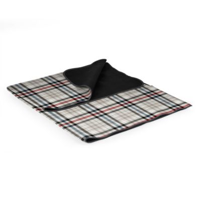 Image showing  Blanket Tote XL Outdoor Picnic Blanket, 70 x 80in., Gray/Blue/Red