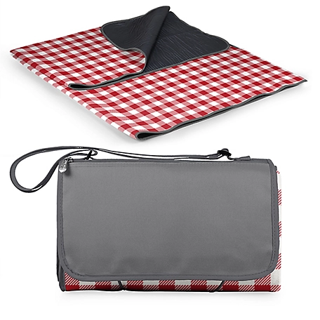 Oniva Blanket Tote XL Outdoor Picnic Blanket, Red/White