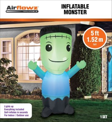 Image showing  5 ft. Inflatable Monster, 20 in. x 38 in.