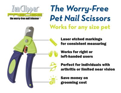 Image showing  Precise Adjustable Dog Nail Clipper with Stainless Steel Blades