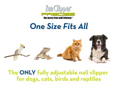Image showing 5 th Zen Clipper Precise Adjustable Dog Nail Clipper with Stainless Steel Blades