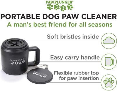 Image showing  Large Portable Dog Paw Cleaner