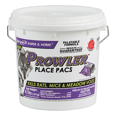 Prowler 3 oz. Rodent Bait Place Pacs, 22-Pack