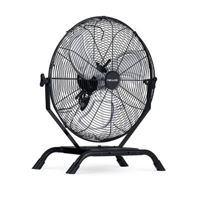 NewAir 20 in. Outdoor Rated 2-in-1 High-Velocity Floor or Wall-Mounted Fan, 3 Speeds, NIF20CBK00