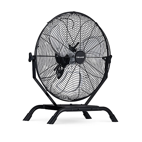 NewAir 22 in. Outdoor Rated 2-in-1 High-Velocity Floor or Wall-Mounted Fan, 3 Speeds, NIF20CBK00