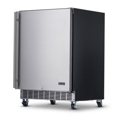 Image showing 9 th NewAir 160-Can Capacity 24 in. Outdoor Beverage Refrigerator, Built-in or Freestanding Fridge