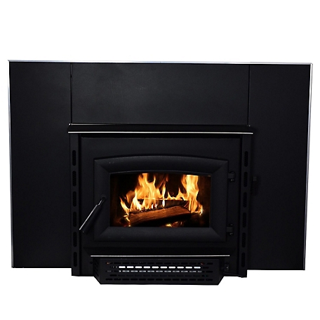 US Stove Wood-Burning EPA Certified Stove Fireplace Insert, For 1,200 sq. ft. Rooms