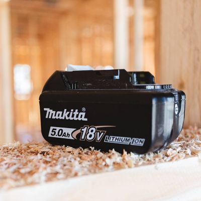 Image showing 7 th Makita 18V 5.0 Ah LXT Lithium-Ion Power Tool Battery