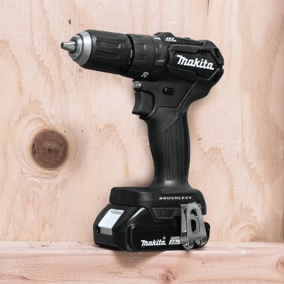 Image showing 9 th Makita Cordless 1/2 in. 18V LXT Lithium-Ion Sub-Compact Brushless Tool Combo Kit, 2 pc., 2.0 Ah