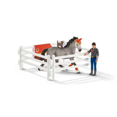 Image showing 6 th Schleich Mia's Vaulting Playset