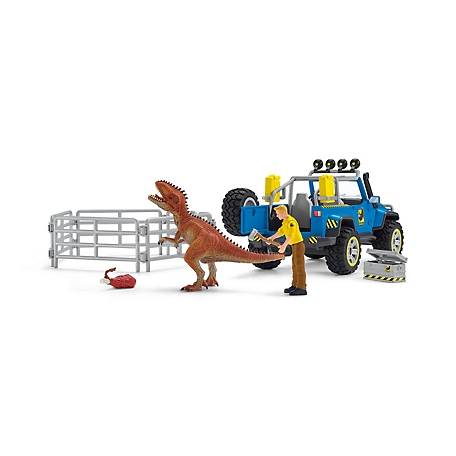 Schleich Off-Road Vehicle with Dino Outpost Toyset
