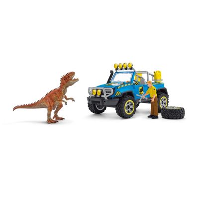 Image showing 6 th Schleich Off-Road Vehicle with Dino Outpost Toyset