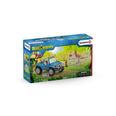 Image showing 10 th Schleich Off-Road Vehicle with Dino Outpost Toyset