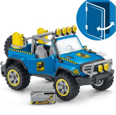 Image showing 11 th Schleich Off-Road Vehicle with Dino Outpost Toyset
