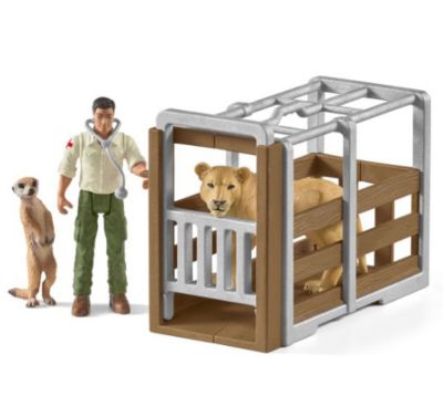 Image showing  Animal Rescue Large Truck Toy Playset