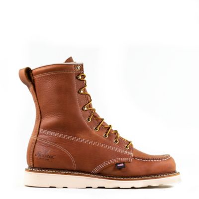 Image showing  Moc Toe Non-Safety Wedge Work Boots, 8 in.