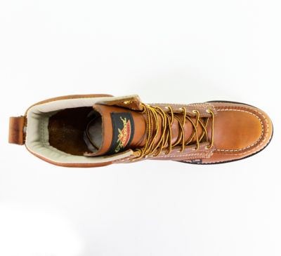 Image showing 3 th Thorogood Moc Toe Non-Safety Wedge Work Boots, 8 in.