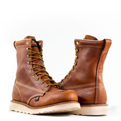 Image showing  Moc Toe Non-Safety Wedge Work Boots, 8 in.