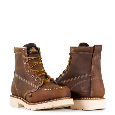 Image showing 1 th Thorogood Men's Moc Toe Maxwear 90 Slip-Resistant Work Boots, 6 in.