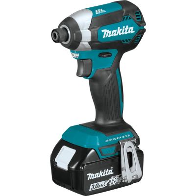 Image showing  18V LXT 1/4 in. Cordless Lithium-Ion Brushless Impact Driver Kit, 3.0Ah