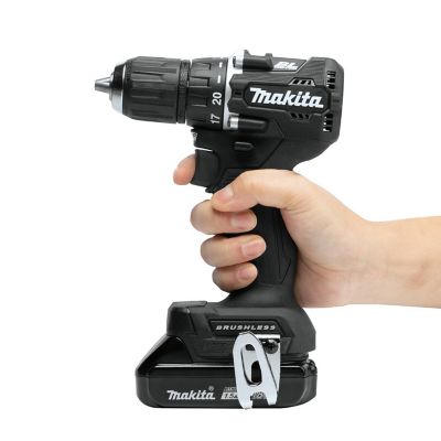 Image showing 7 th Makita 18V LXT 1/2 in. Cordless Lithium-Ion Sub-Compact Brushless Driver-Drill Kit, 1.5Ah