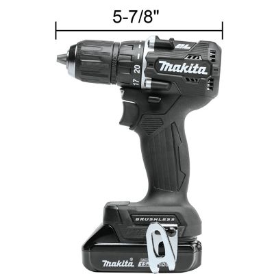 Image showing 8 th Makita 18V LXT 1/2 in. Cordless Lithium-Ion Sub-Compact Brushless Driver-Drill Kit, 1.5Ah