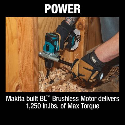 Image showing 6 th Makita 1/2 in. 18V LXT Lithium-Ion Brushless Cordless Hammer Driver-Drill