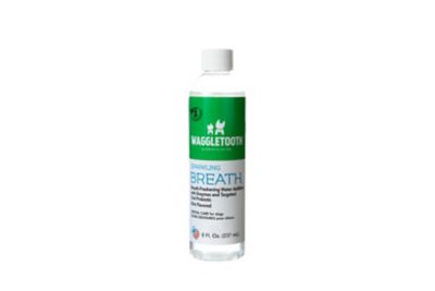 Waggletooth Sparkling Breath Water Additive for Dogs, 0.6 lb.
