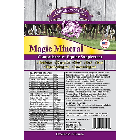 Farrier's Magic Mineral Comprehensive Equine Supplement, 10 lb. Bag
