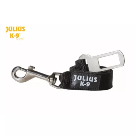 Julius-K9 Seat Belt Adapter for Dogs Black Pet Car Seat Harnesses & Seat Belts