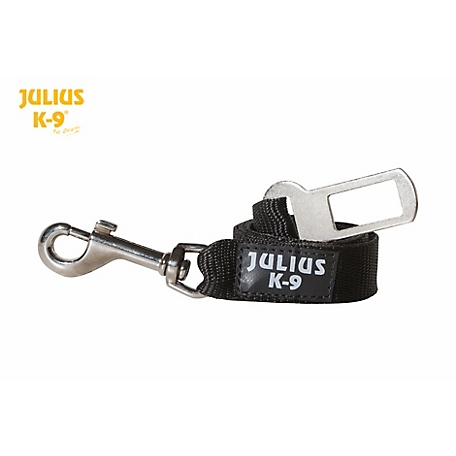 Julius-K9 Seat Belt Adapter for Dogs, Black